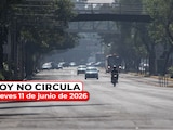 Revisa cómo aplica el Hoy No Circula este jueves 11 de junio de 2026 en la Zona Metropolitana del Valle de México.
