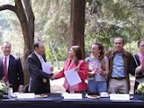 Gobierno de CDMX firma convenio con Sonora para fortalecer la conservación de bosques urbanos.