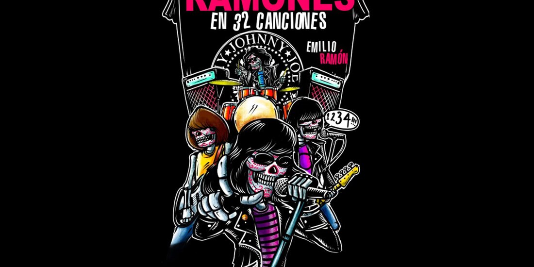 Portada de "Ramones en 32 canciones"