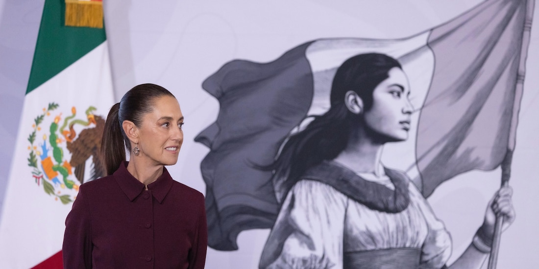 Claudia Sheinbaum, Presidenta de México.