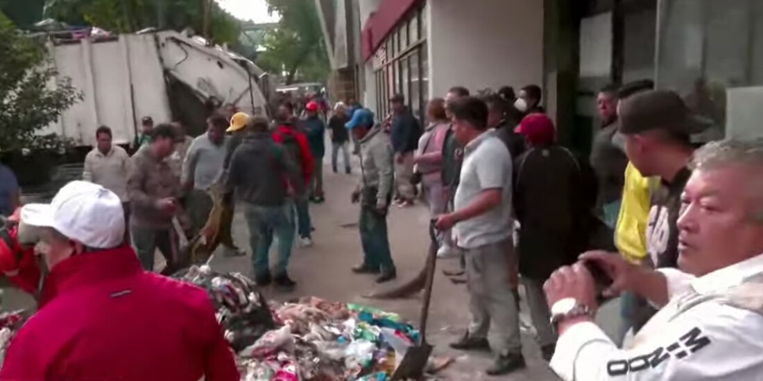 Los recolectores aseguran que se les adeudan pagos desde la pandemia.