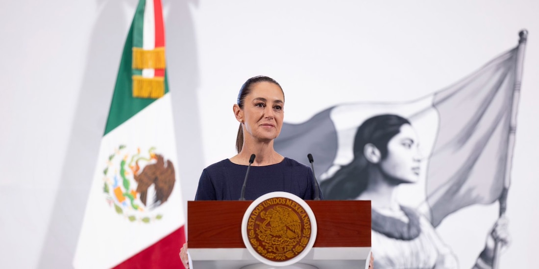 Claudia Sheinbaum, Presidenta de México.