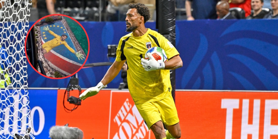 Vozinha durante su debut en el Mundial 2026 ante España.