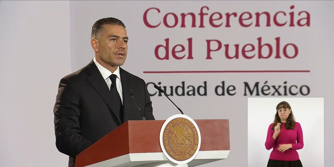 Omar García Harfuch, secretario de Seguridad federal.