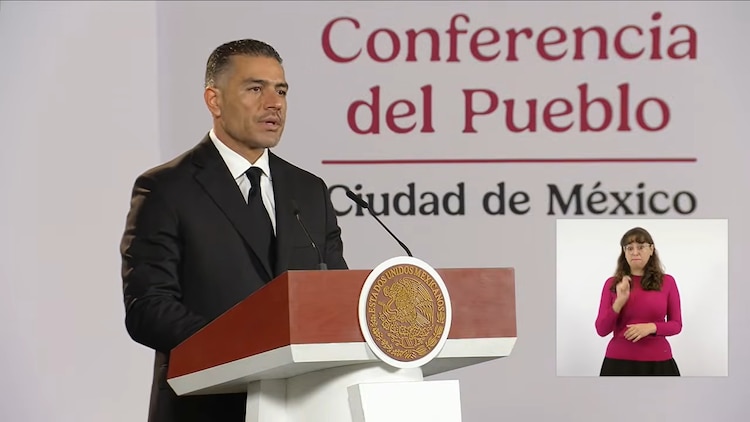 Omar García Harfuch, secretario de Seguridad federal.
