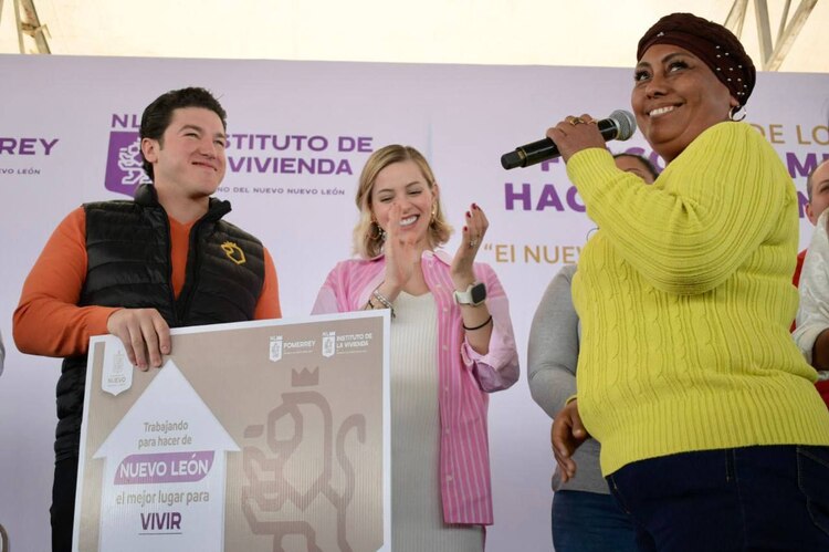 Samuel García señaló que buscarán, en coordinación con el Ayuntamiento de Escobedo, establecer el transporte público en la zona y la construcción de una cancha deportiva