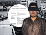 Autoridades federales detuvieron a "El Gabito" o "El 80", según la ficha del RND.