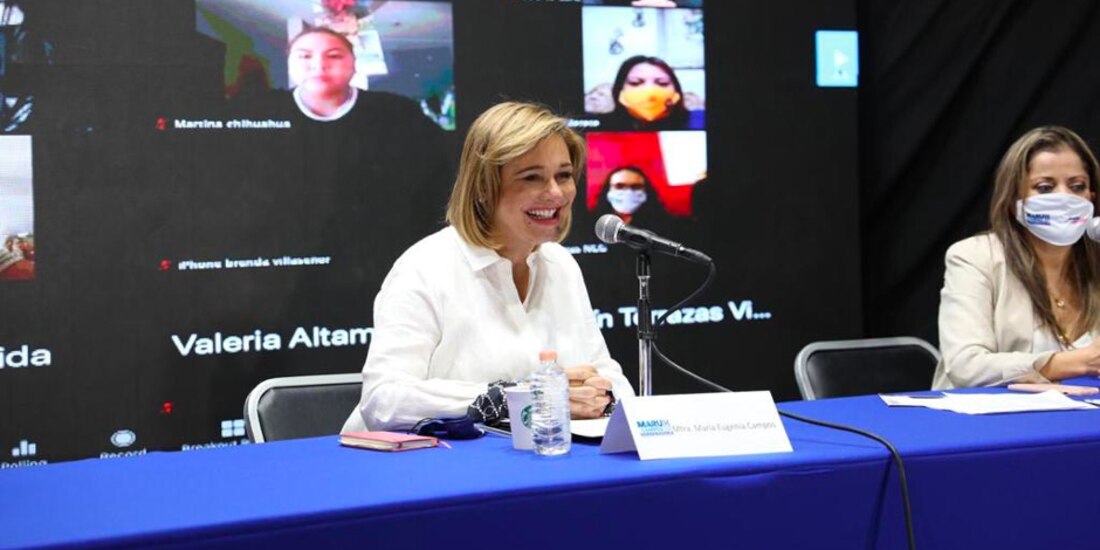 Maru Campos felicitó a todos por tener la capacidad de ver más allá de los colores, porque sólo juntos, será posible frenar el populismo.