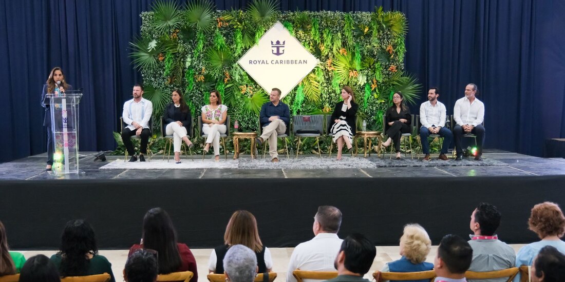 Encabeza Mara Lezama anuncio de 600 mdd en inversión de Royal Caribbean Group
