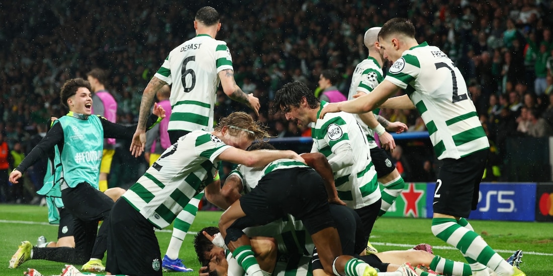 El Sporting Lisboa logró la hazaña ante el Bodo/Glimt para instalarse en cuartos de final de la Champions League.