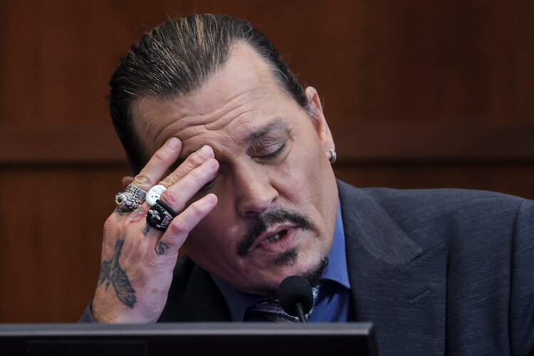 El astro, el pasado 25 de mayo, al subir nuevamente al estrado.