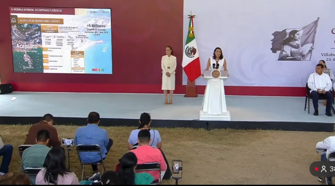 Autoridades federales y estatales coordinan obras de infraestructura y mejoramiento urbano para devolver el dinamismo al puerto de Acapulco.