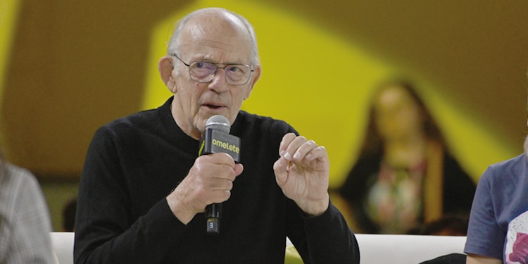 EL LEGENDARIO histrión Christopher
Lloyd, el Doc de Volver al futuro.