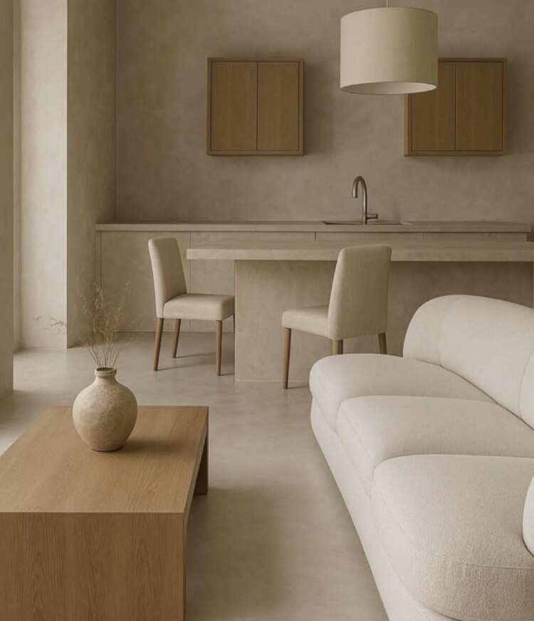 Puedes optar por colores neutros y combinar con tus muebles.