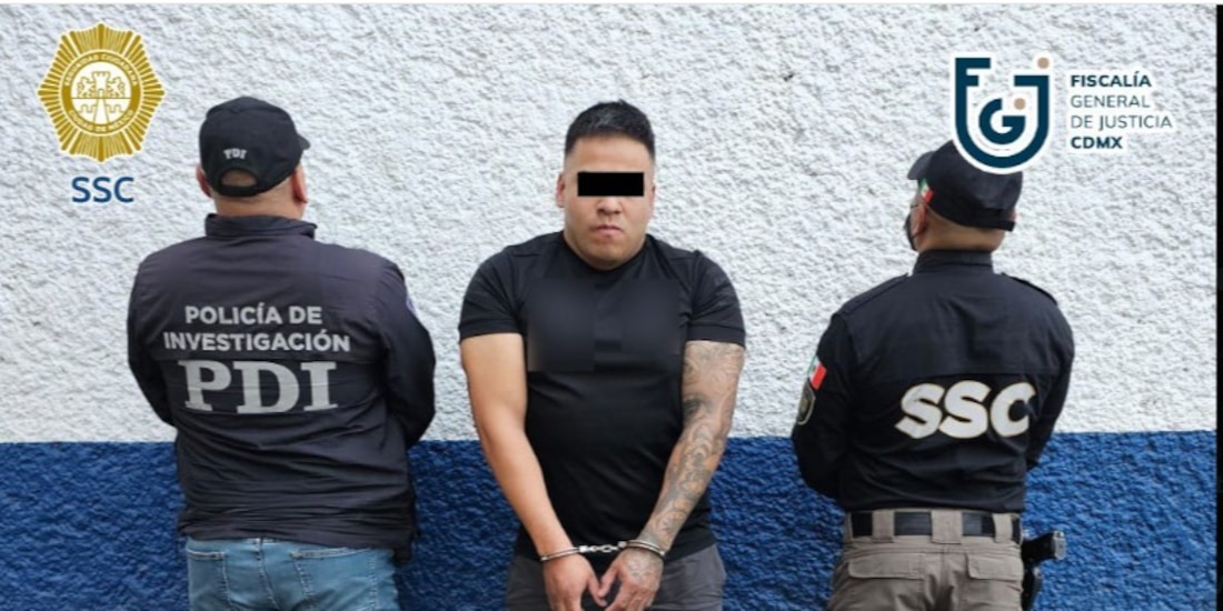 Presentación del presunto delincuente.