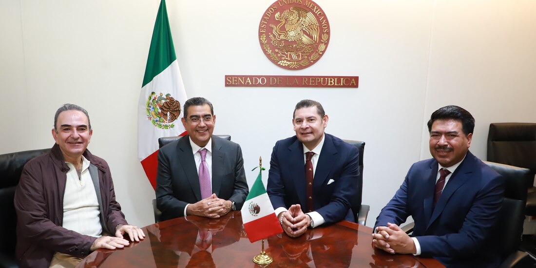 El senador Alejandro Armenta en la imagen.