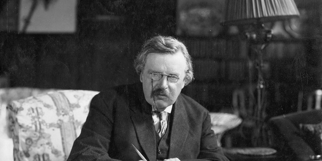 G. K. Chesterton, en una fotografía de archivo.