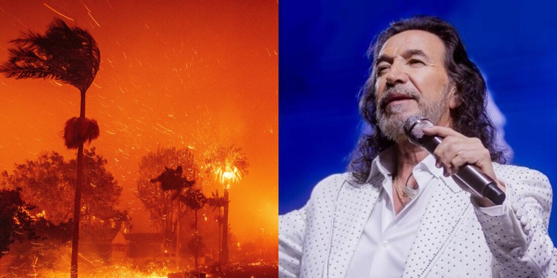 Marco Antonio Solís ‘El Buki’ manda mensaje a damnificados por incendios en California.