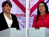 Delfina Gómez y Alejandra Del Moral se enfrentan en primer debate por el Edomex
