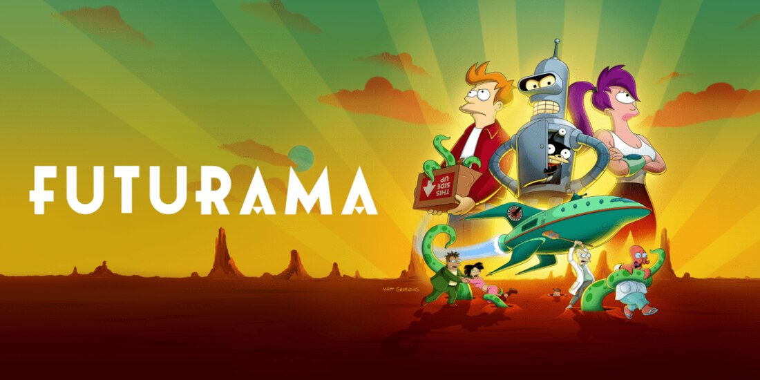 Los personajes, en un póster promocional de la serie.