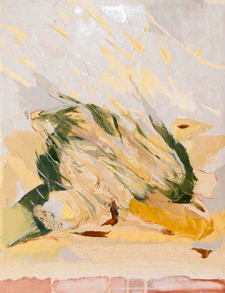 La pintura de Mariana Paniagua.