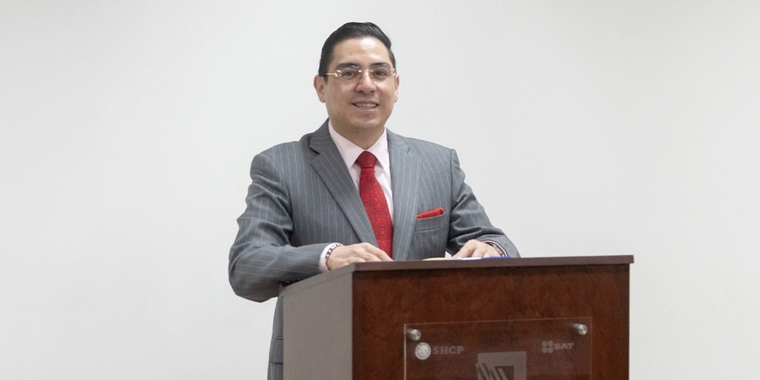 EL EXDIRECTOR de Investigación Aduanal, Alex Tonatiuh Márquez, en imagen de archivo.