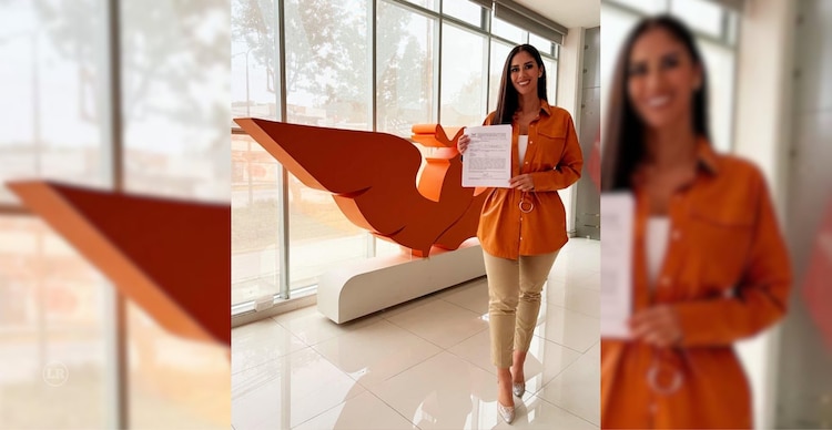Sofía Yunes Gamboa se registró en 2023 como pre candidata a diputada local por el Distrito XVII