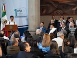 Hugo Aguilar, ministro presidente de la SCJN, presentó informe de primer año de actividades.
