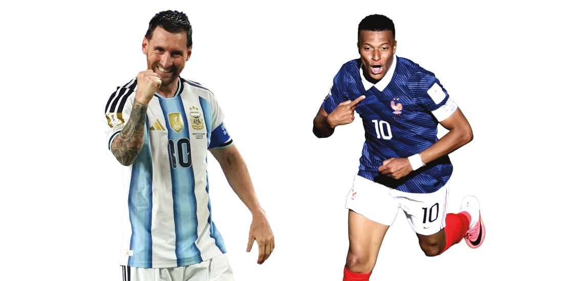 Messi, por el máximo liderato de goleo; Mbappé quiere igualarlo