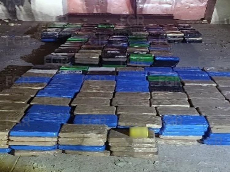 2.1 toneladas de cocaína fueron decomisadas en Guerrero