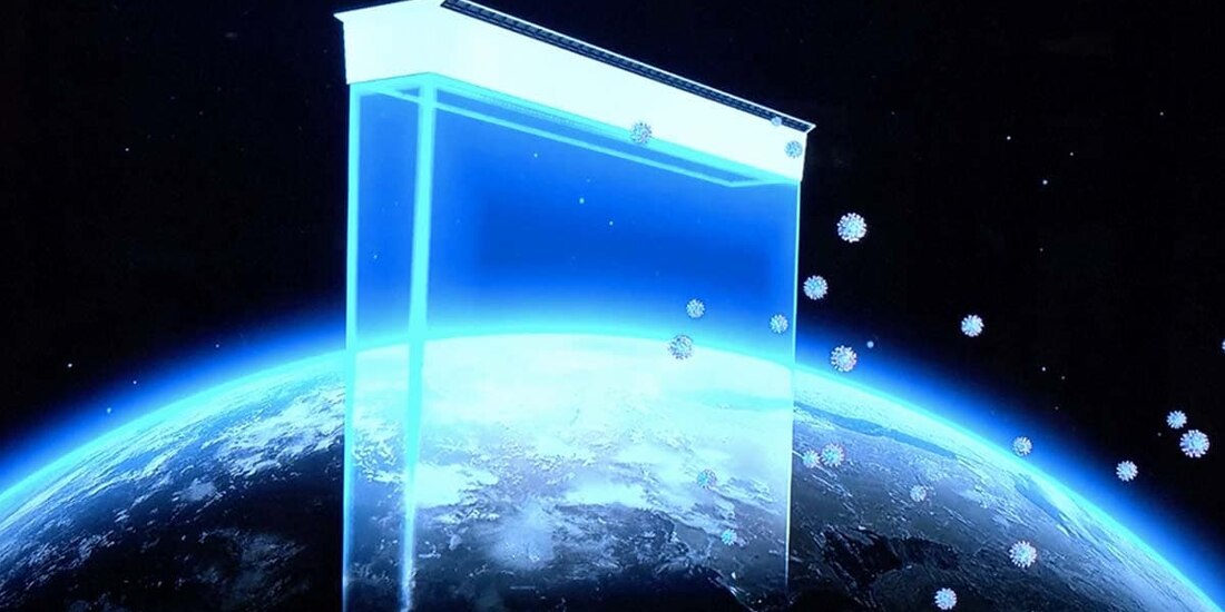 De acuerdo con los desarrolladores, los muros de luz UV-C tienen el potencial de aumentar la seguridad en el trabajo.