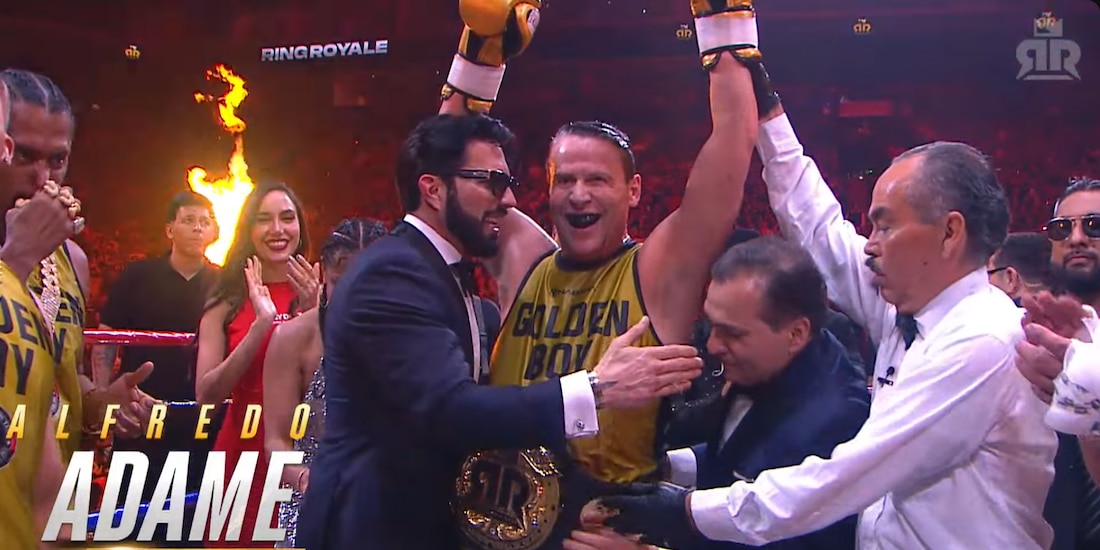 Alfredo Adame le gana a Carlos Trejo en pelea de Ring Royale