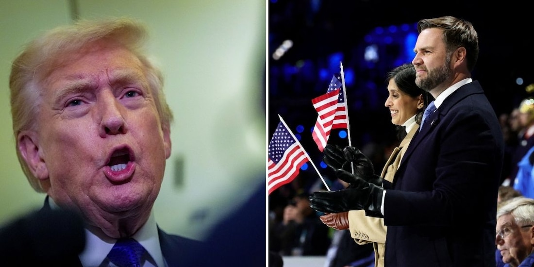 Donald Trump defiende a JD Vance por ser abucheado en Italia.