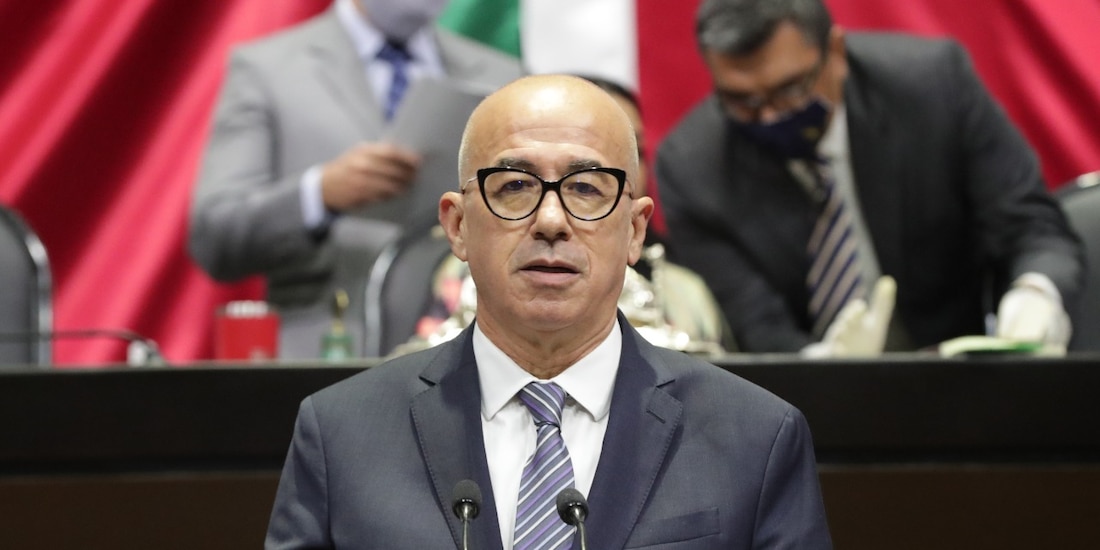 El diputado Éctor Jaime Ramírez