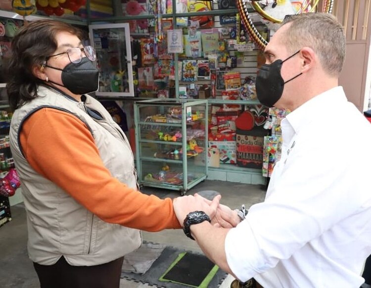 El candidato de la coalición “Va por Cuajimalpa” anunció que se incrementará el número de elementos de la Policía Auxiliar adscritos a la demarcación