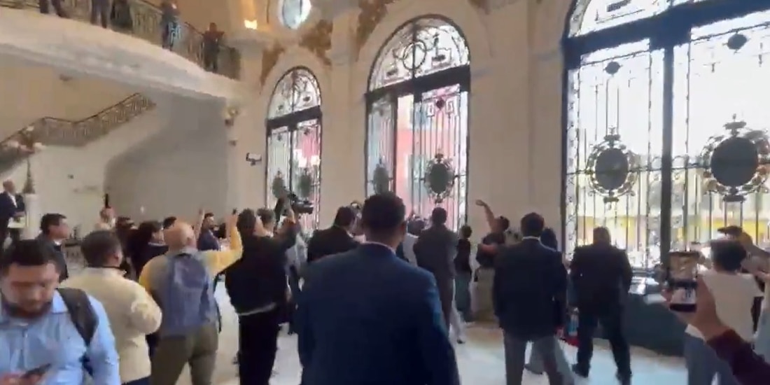 Tensión en el Centro Histórico.