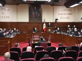 Sesión en el pleno del alto tribunal.