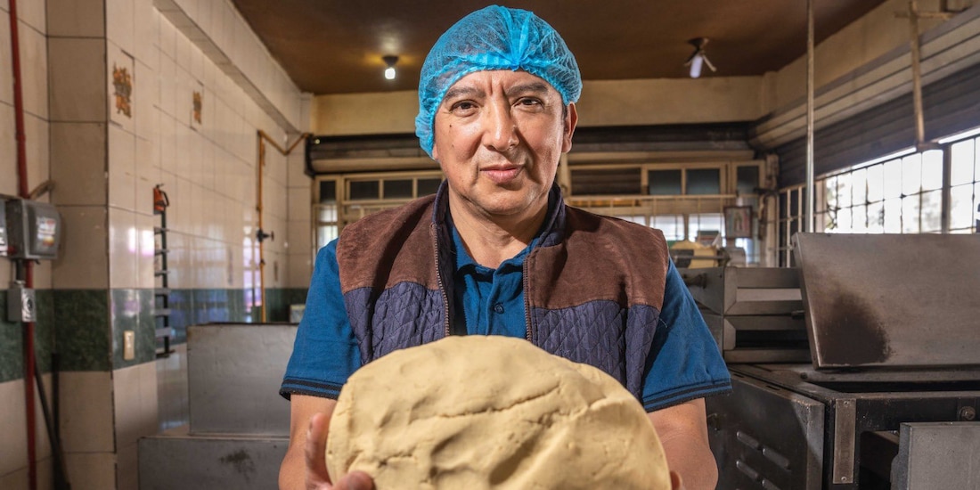 Aspecto de un trabajador de la tortilla.