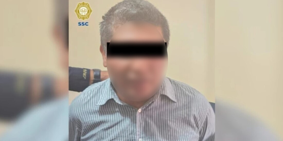 Miguel "N" fue detenido en abril pasado. Foto: SSC