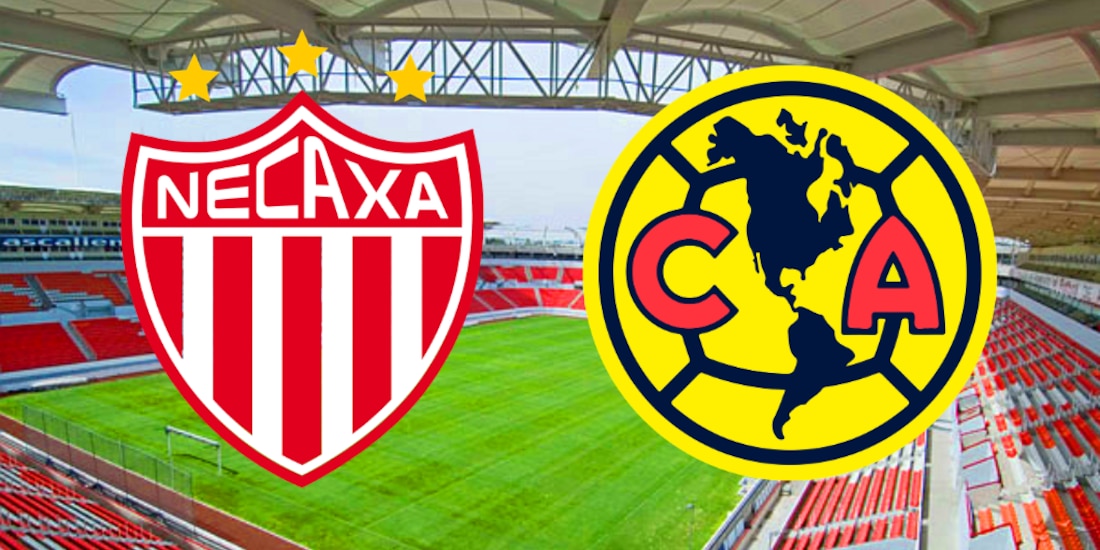 Necaxa recibe al América en la cancha del Estadio Victoria.