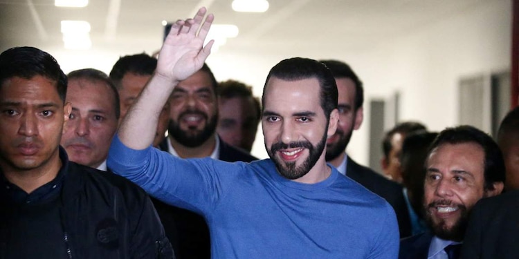 Nayib Bukele, presidente de El Salvador.