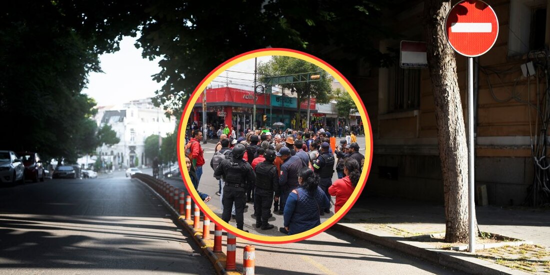 Hoy habrá bloqueos viales en diferentes lugares de la CDMX.