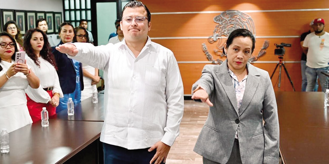 Juan Alcudia y Virna Caballero toman posesión el domingo.