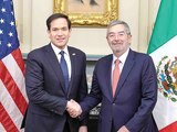 De la Fuente y Marco Rubio alistan visita a México del secretario de estado de EU tras llamada telefónica.