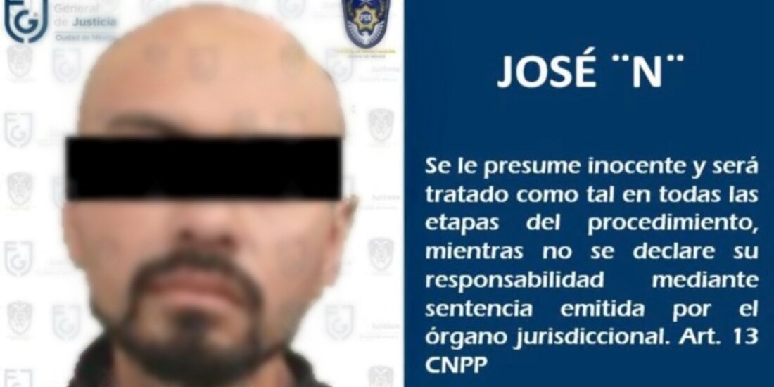 El hombre fue detenido luego de amenazar a la madre de la víctima para impedirle el paso al inmueble ubicado en la alcaldía Milpa Alta donde mató y descuartizó a su esposa.