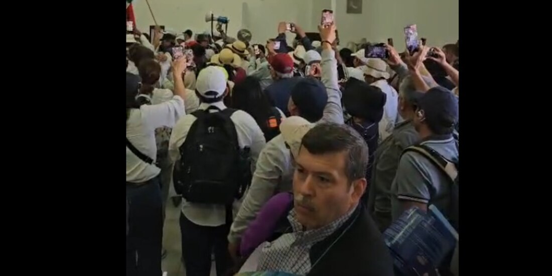 La incidencia se registró el mediodía de este miércoles.