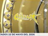 Resultados del Chispazo de hoy 22 de mayo del 2026.