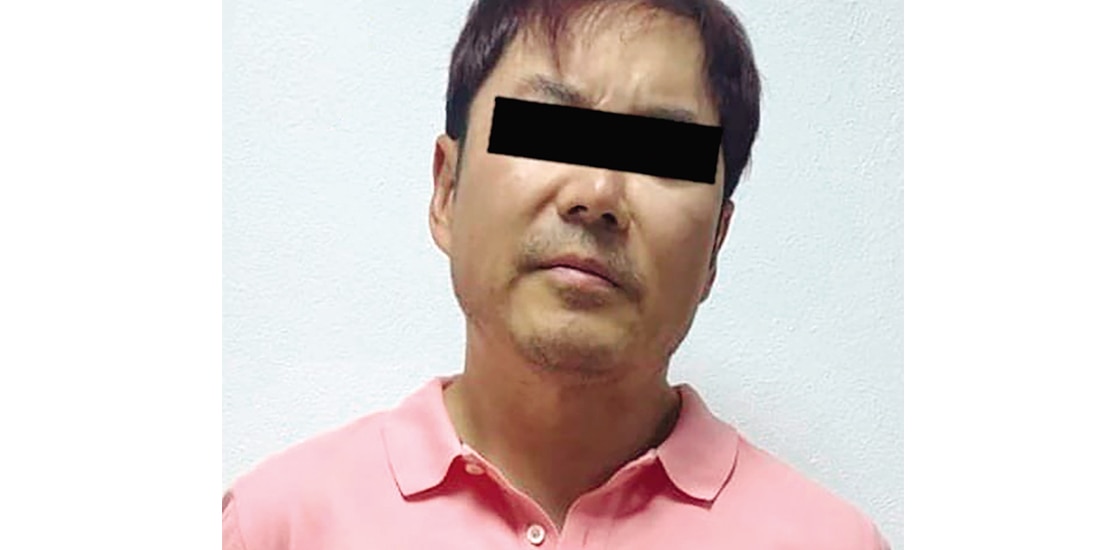 Sebastián “N”, tras ser detenido por policías capitalinos en Buenavista.