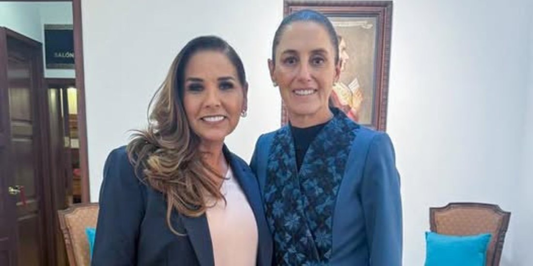 Mara Lezama se reúne con Claudia Sheinbaum por proyectos estratégicos para Quintana Roo.