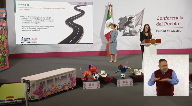 Gabriela Cuevas, coordinadora de los trabajos del Gobierno Federal para el Mundial 2026.